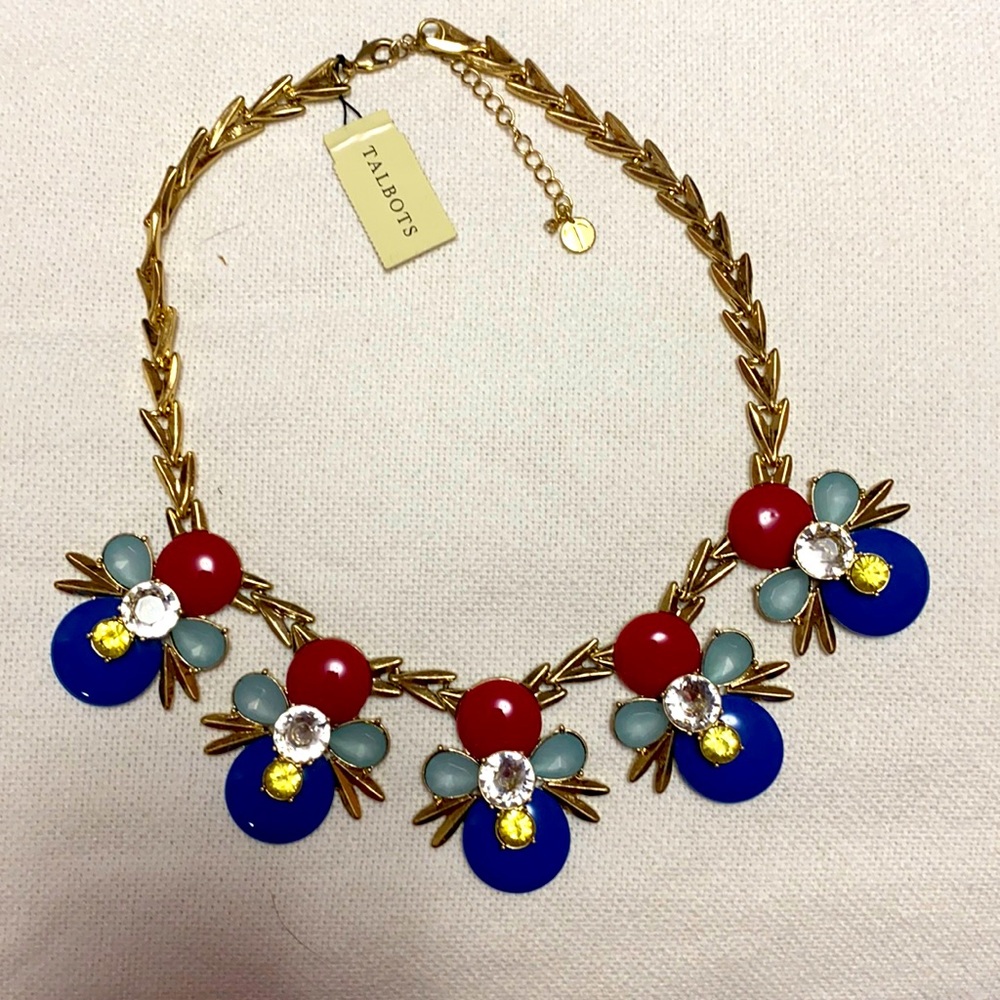 Unusual statement necklace from Talbots